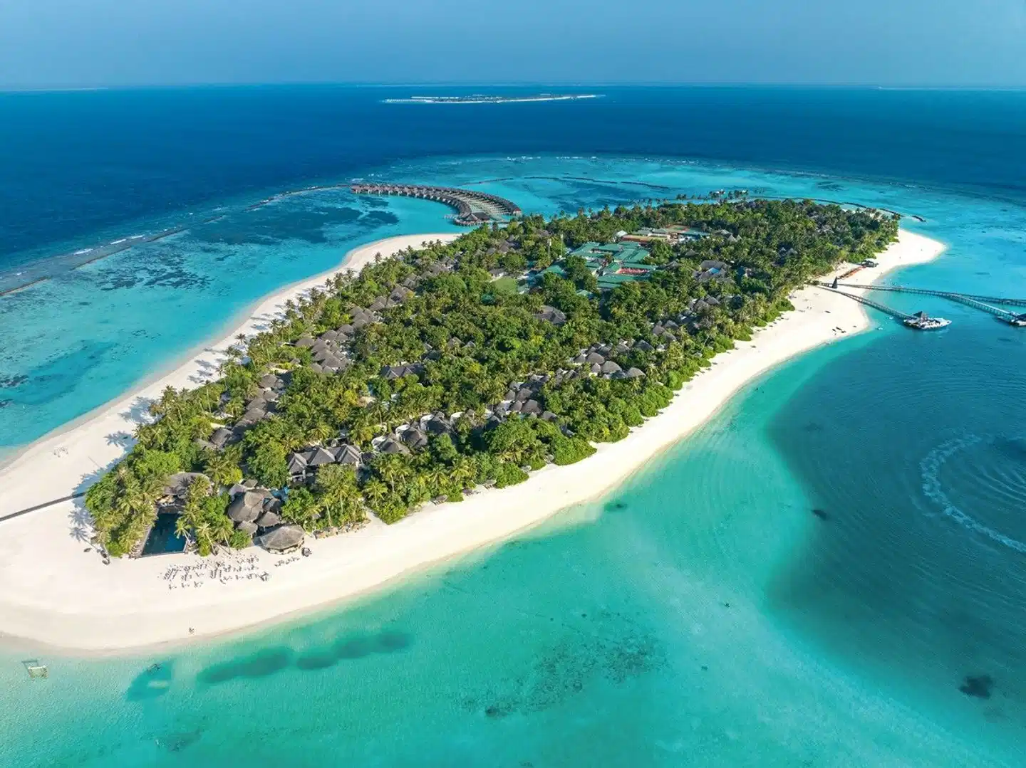 Sun Siyam Iru Fushi Maldives Landschaft