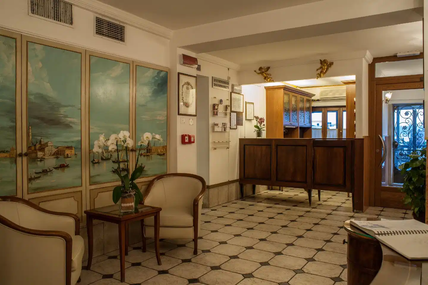 Pensione Wildner Lobby