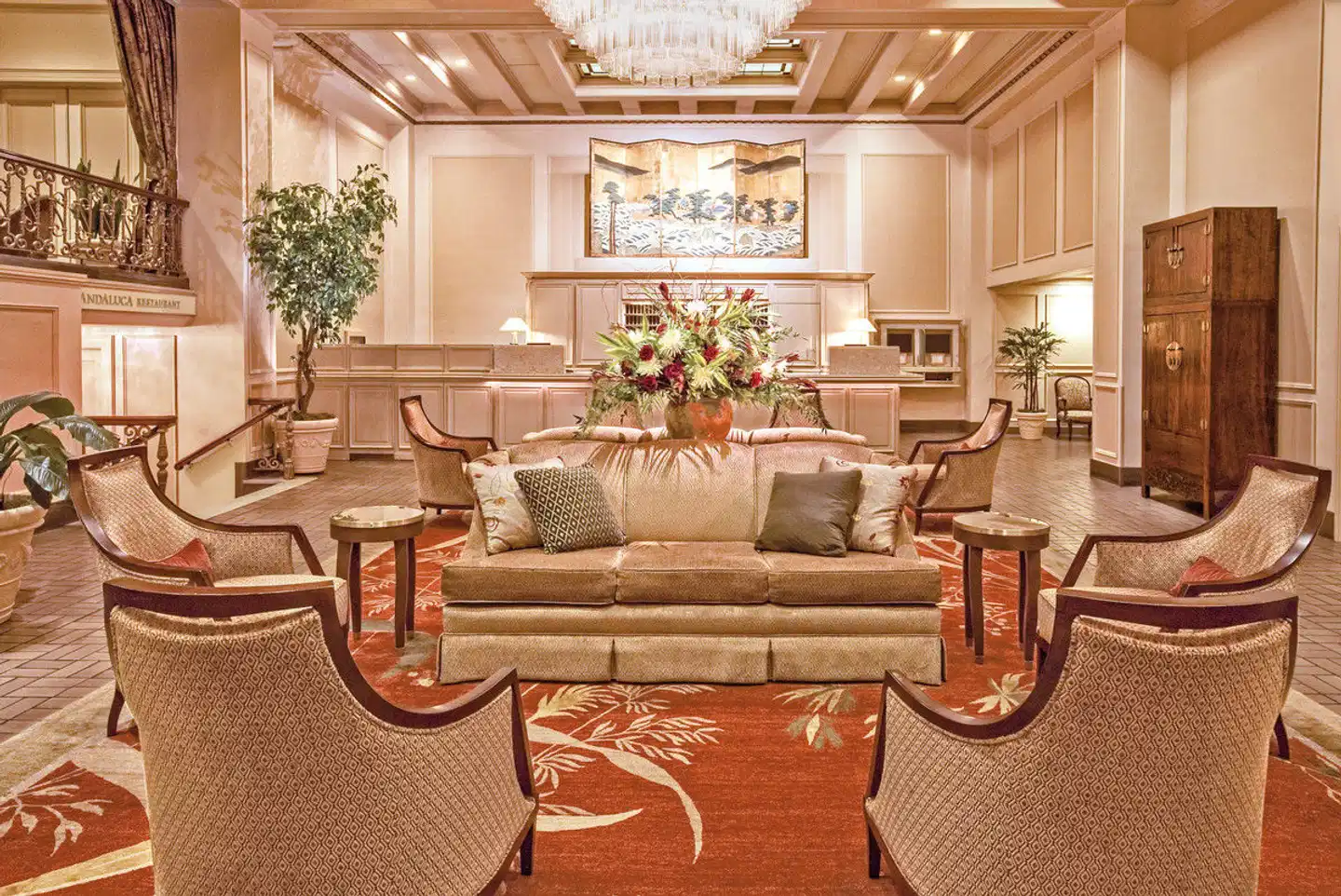 Mayflower Park Hotel Lobby