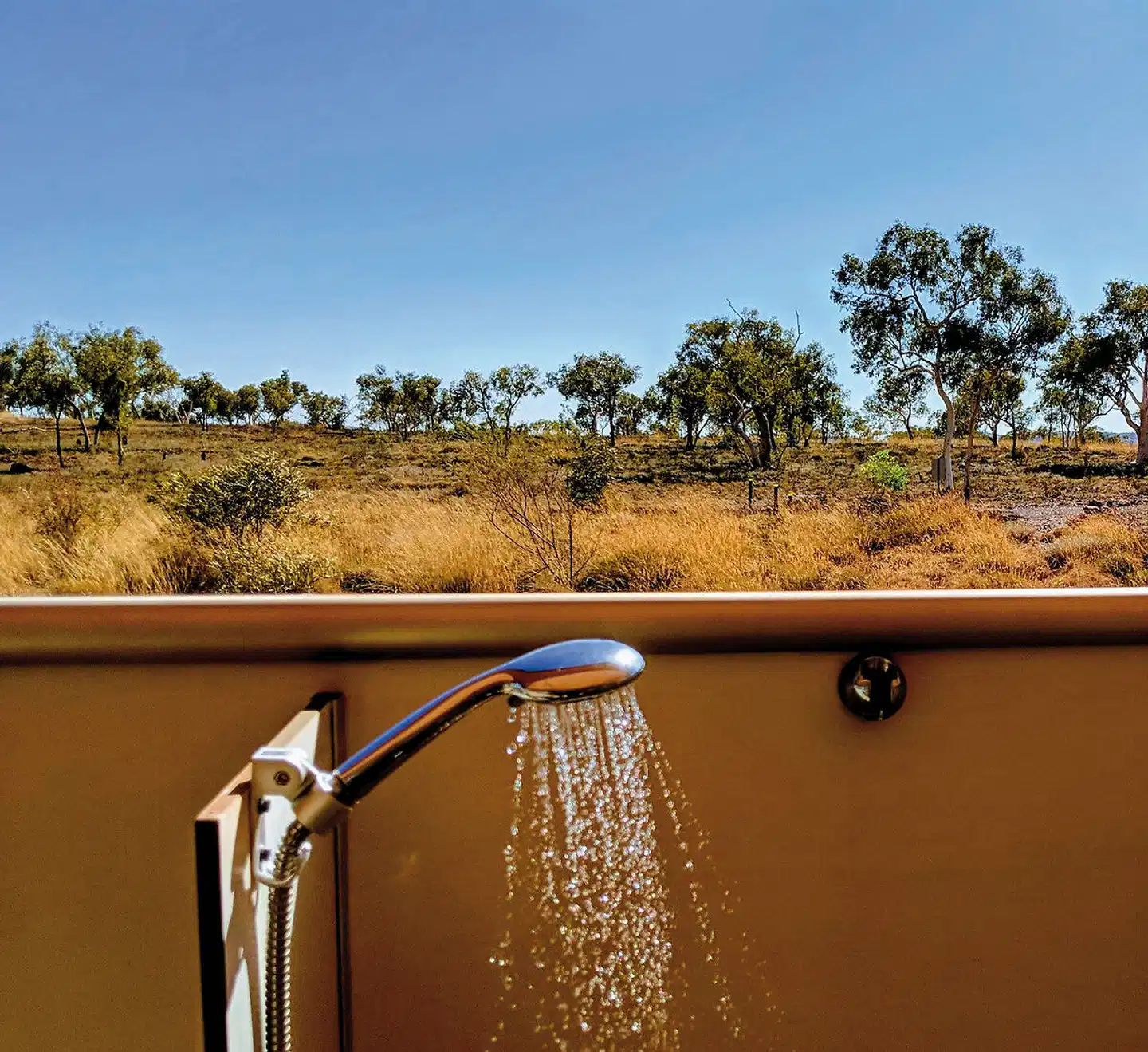Karijini Eco Retreat Terrasse
