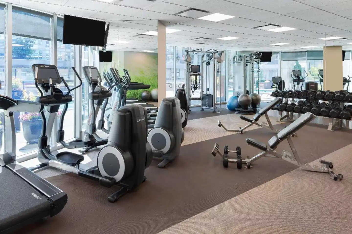Hilton Vancouver Downtown Sport und Entertainment