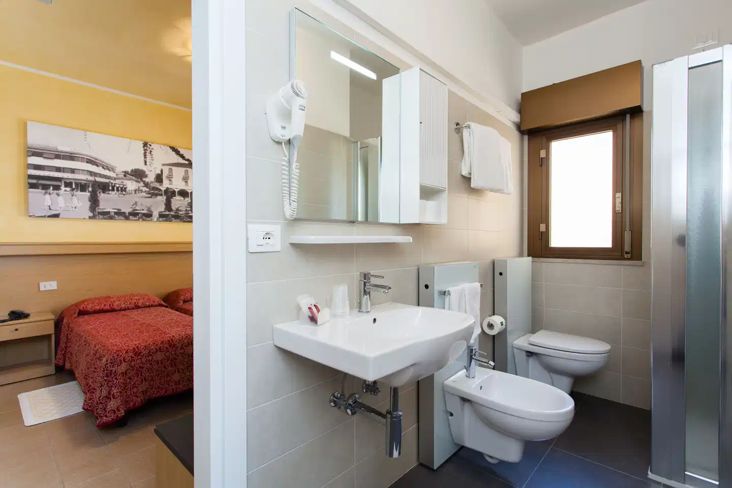 Hotel Al Mare Badezimmer