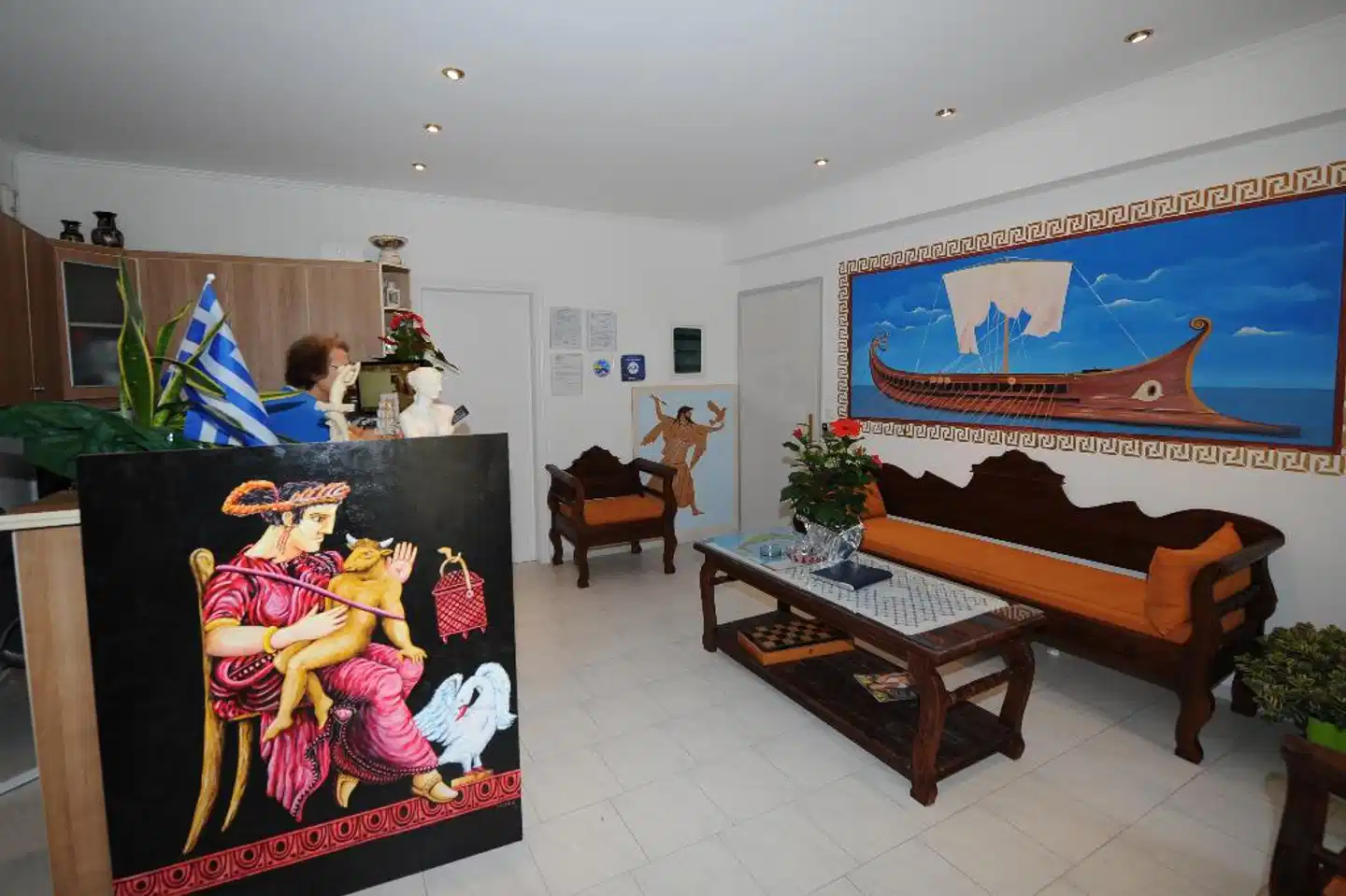 Orfeas Apartments Lobby