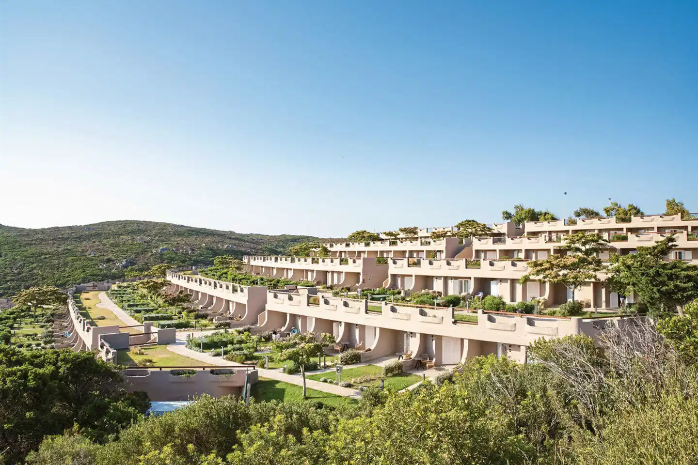 Mangia's Sardinia Resort Garten