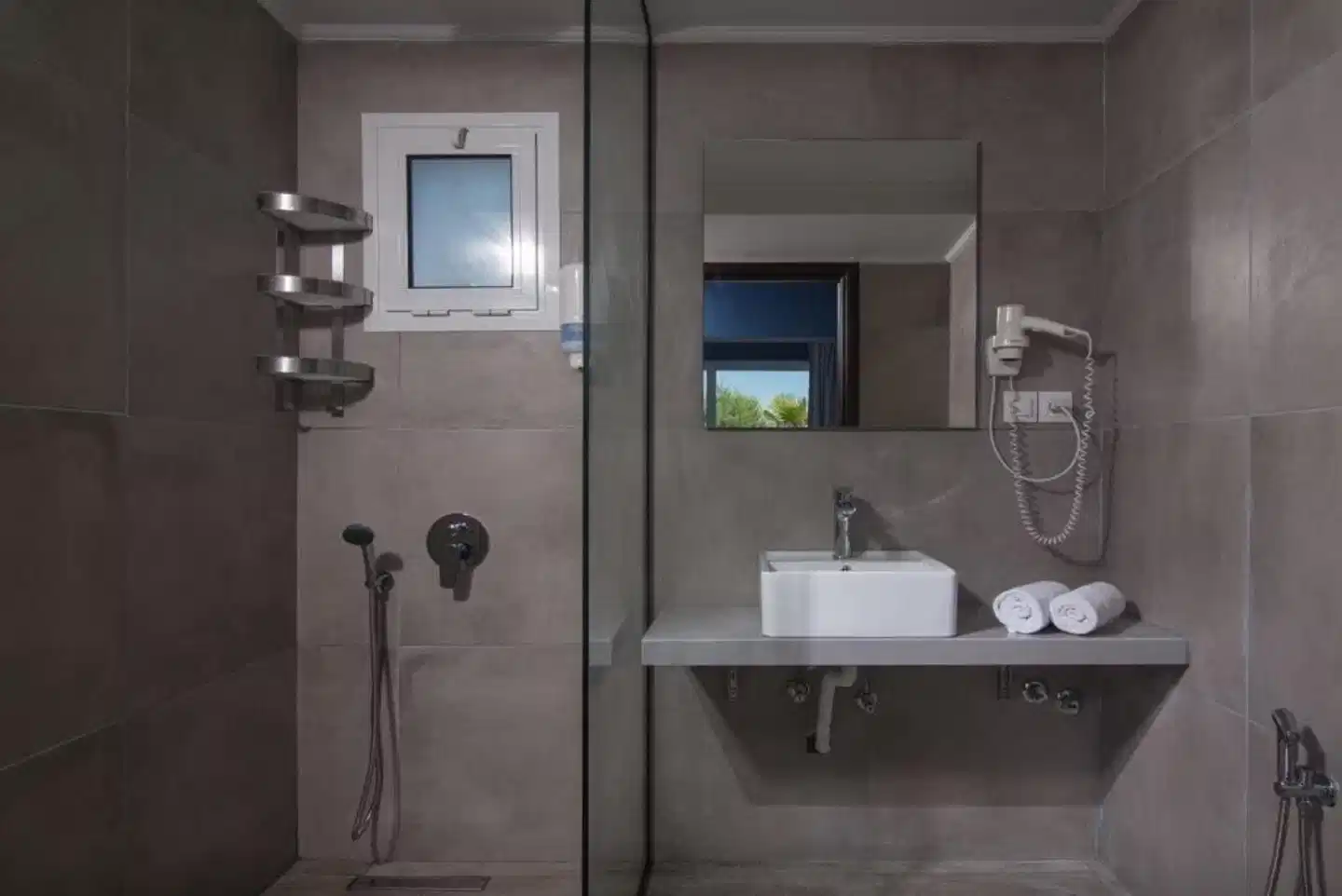 Stalis Hotel Badezimmer