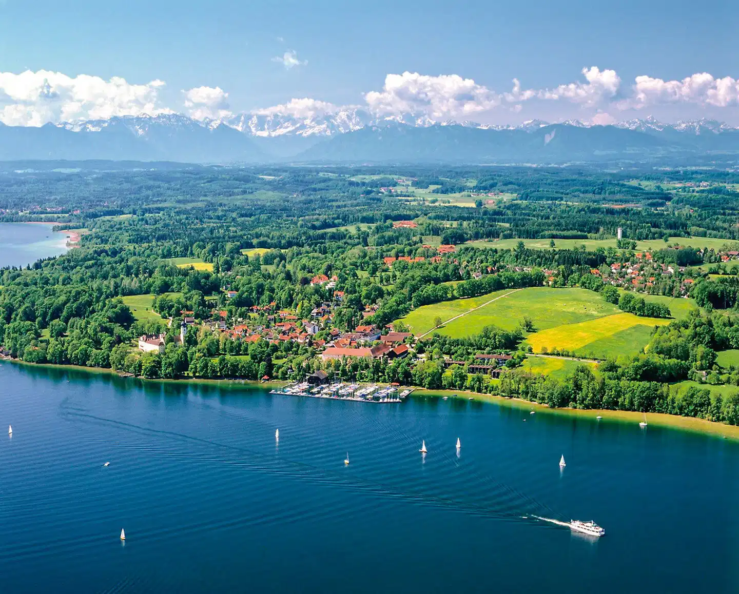 Marina Bernried Landschaft