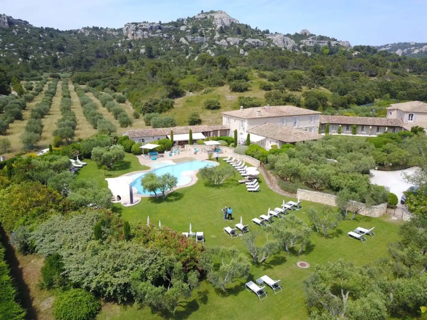 Mas de l'Oulivie Landschaft