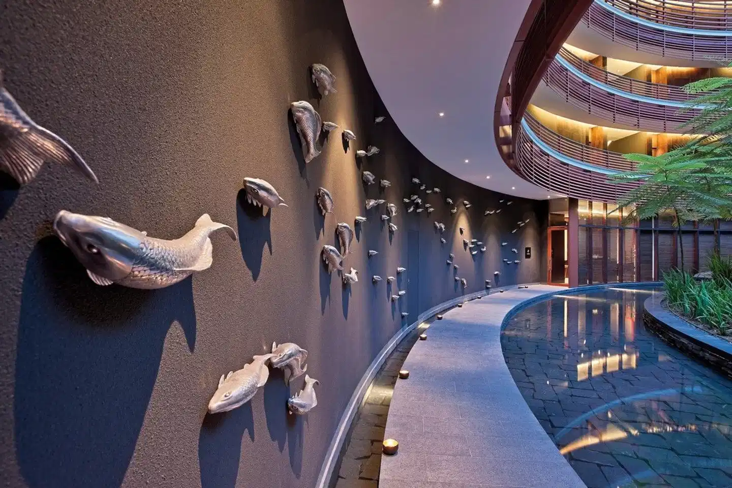 Capella Singapore Hallenbad