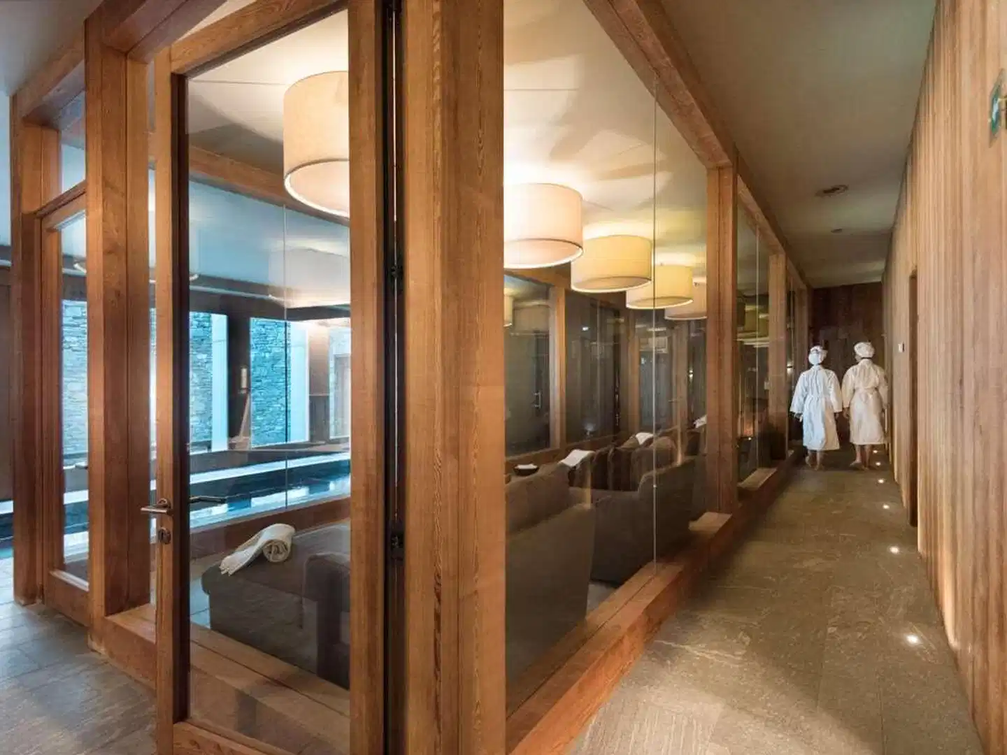 Grand Hotel Della Posta Badezimmer