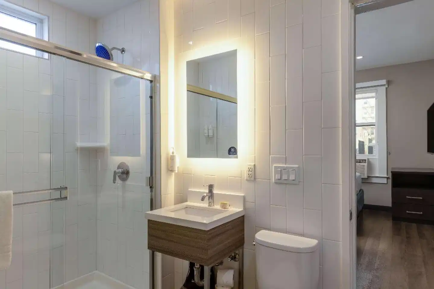 Super 8 by Wyndham San Francisco/Union Square Area Badezimmer