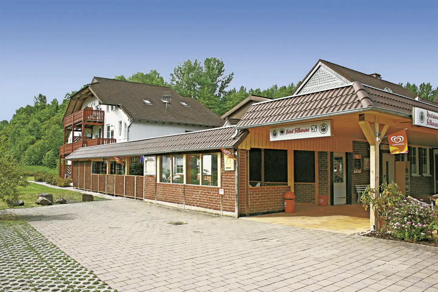 Hotel Appartement Silbersee Aussenansicht