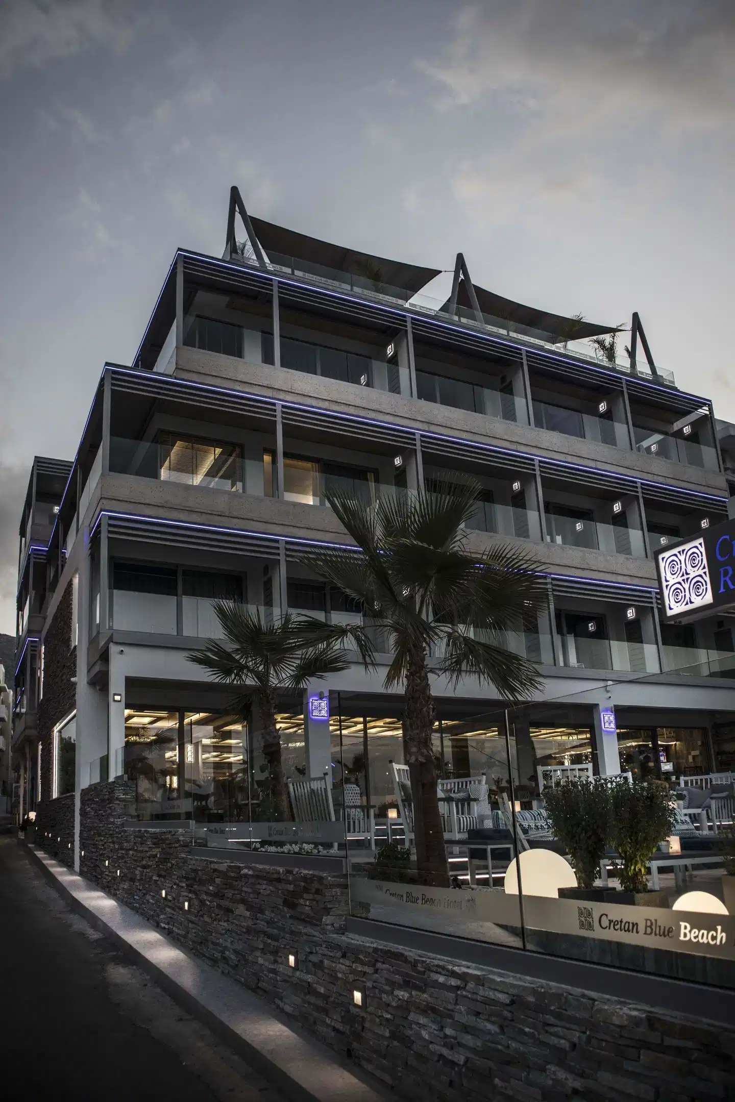 Cretan Blue Beach Hotel Aussenansicht