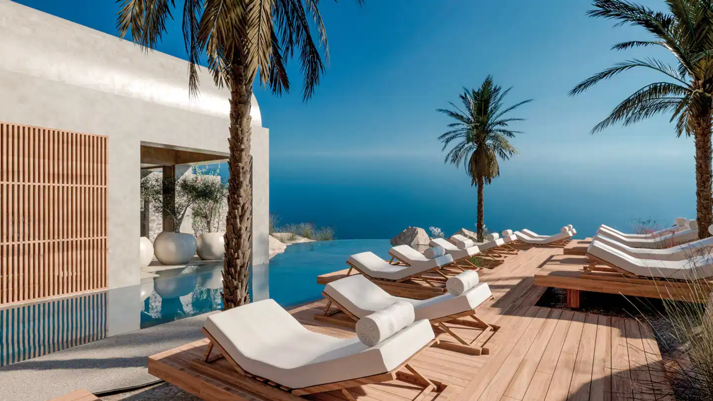 Acro Suites - A Wellbeing Resort Terrasse