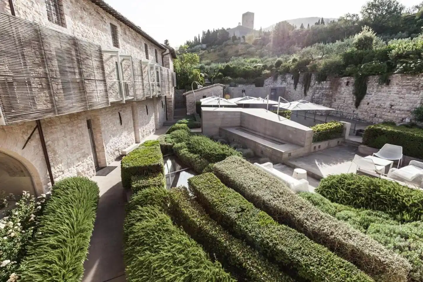 Nun Assisi Relais Spa Museum Aussenansicht