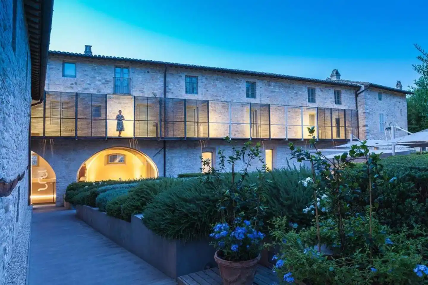 Nun Assisi Relais Spa Museum Aussenansicht