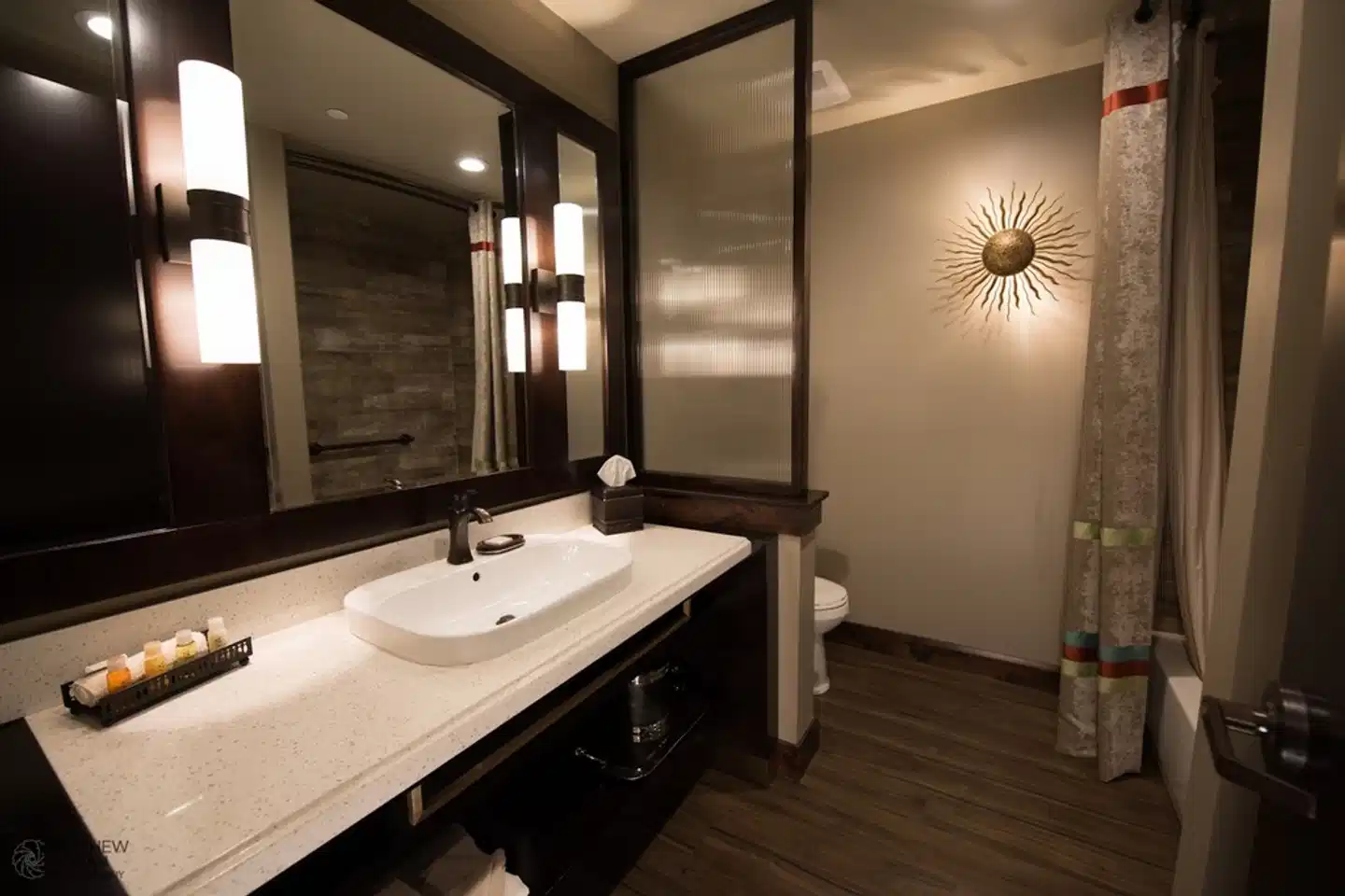 Desert Rose Inn & Cabins Badezimmer