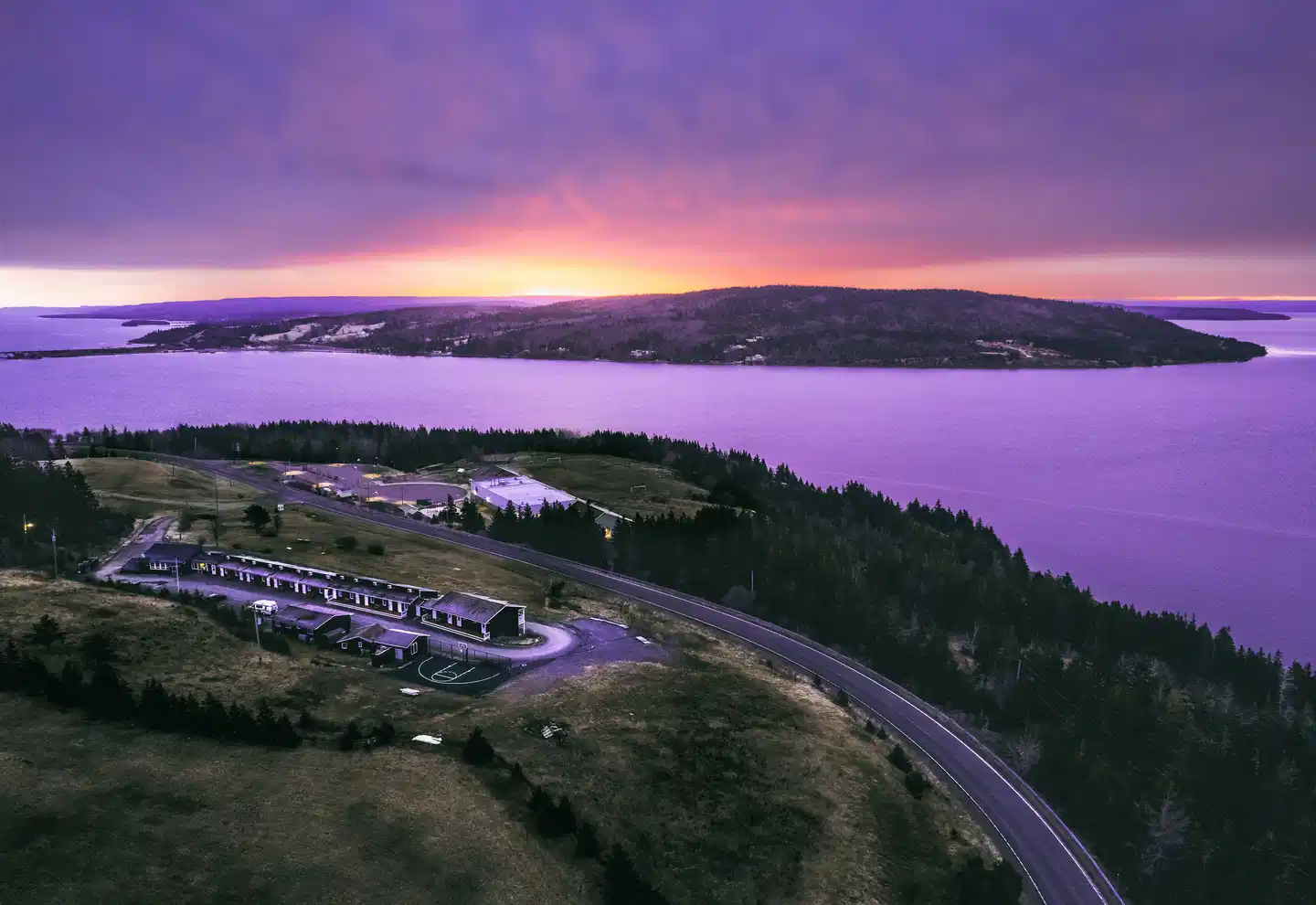 The Iona Heights Inn Landschaft