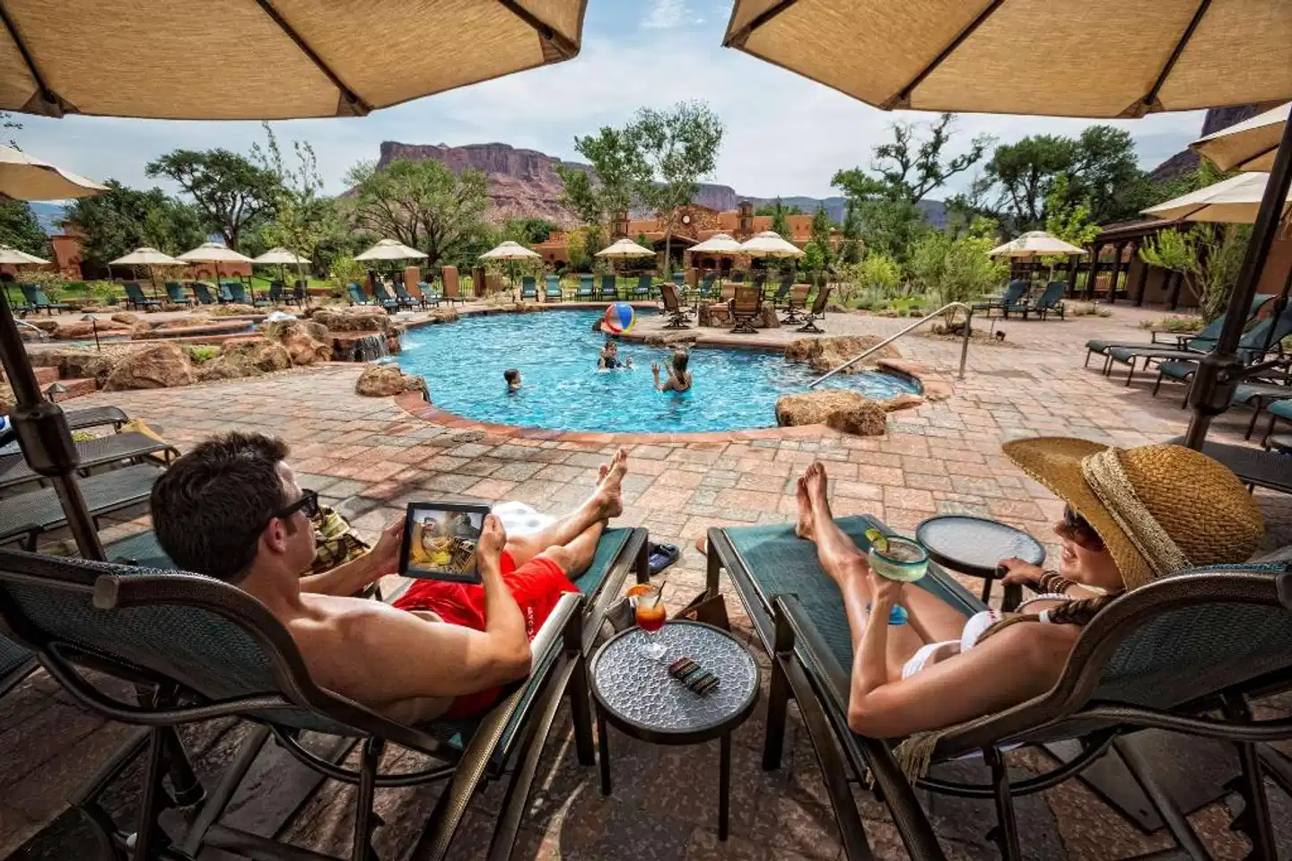 Gateway Canyons Resort & Spa Terrasse