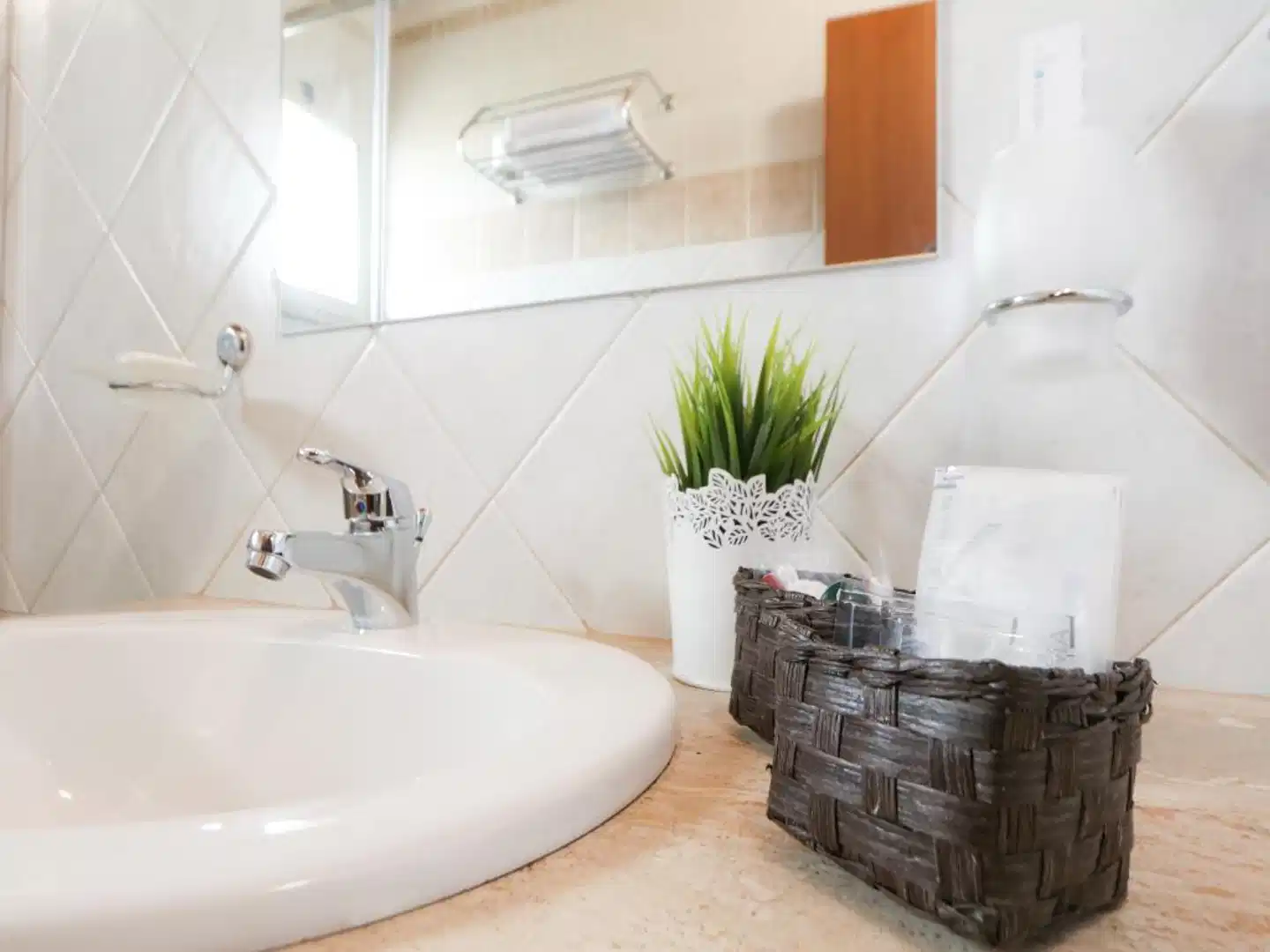 Hotel Tempio Badezimmer