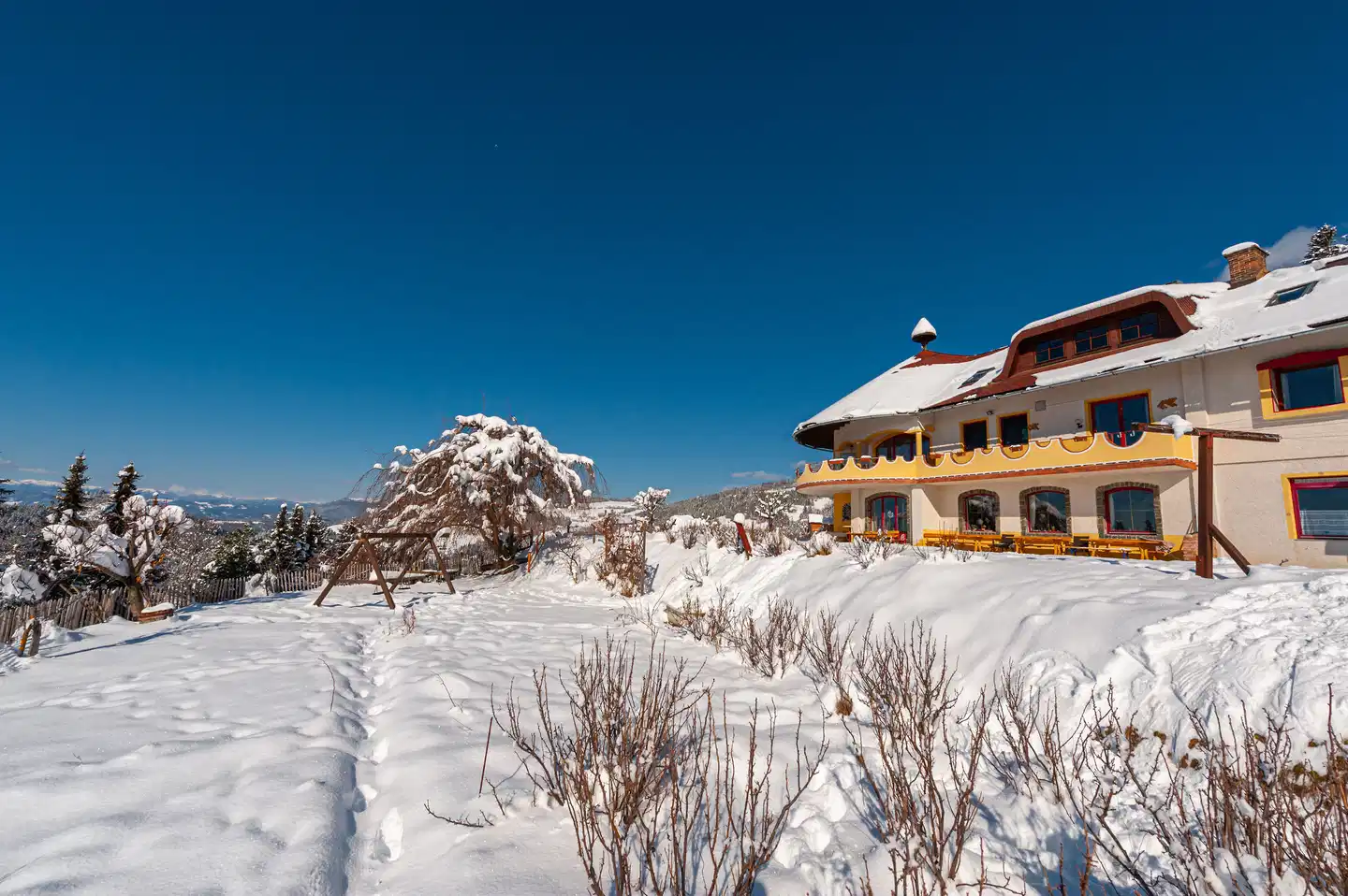 Biolandhaus Arche Landschaft