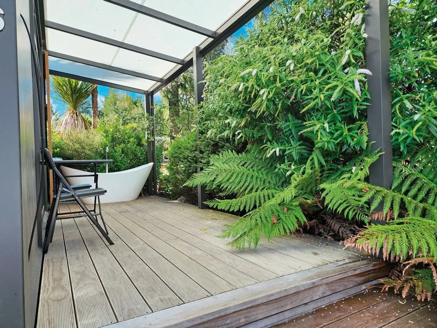 Plateau Lodge Garten