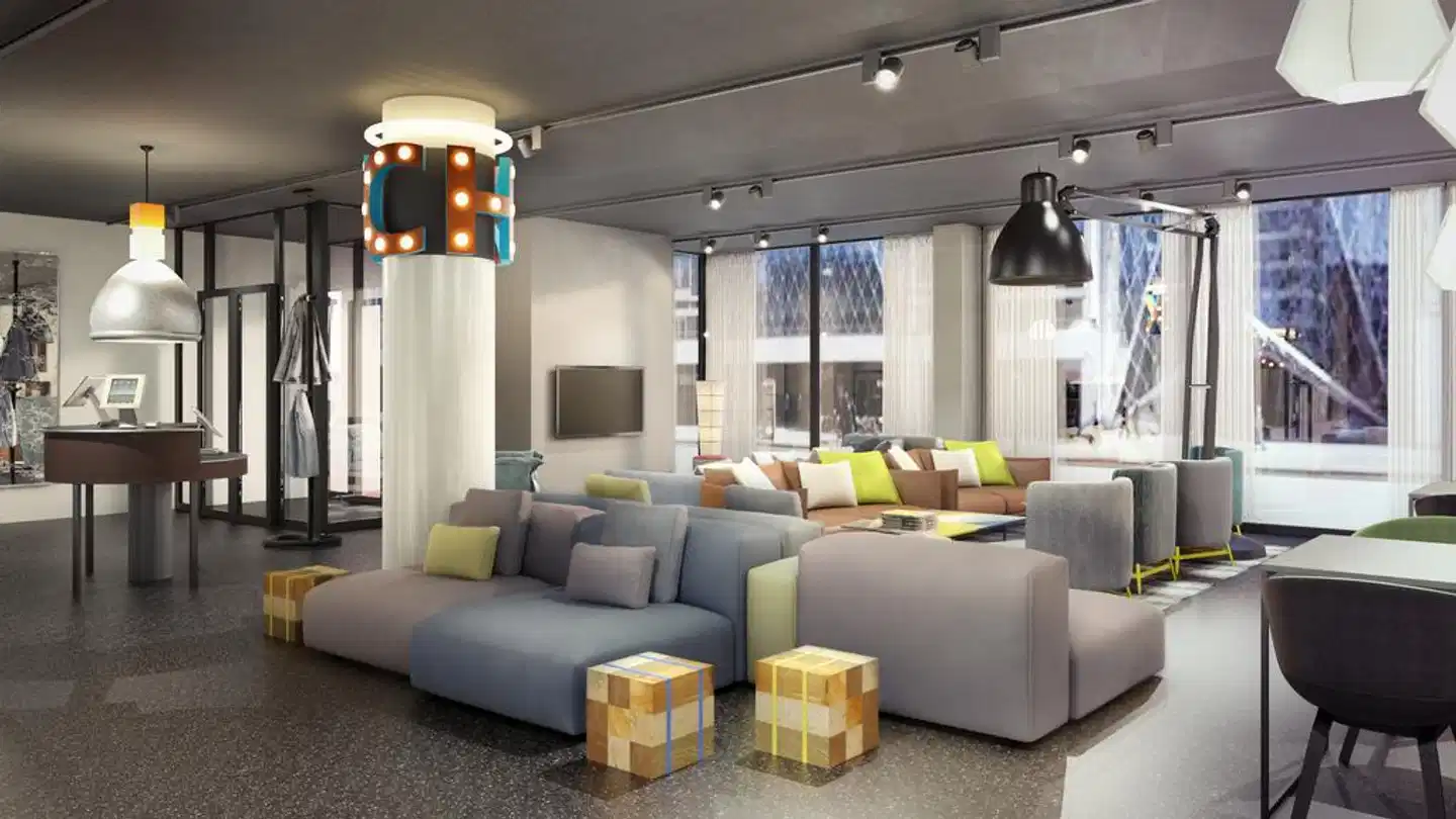 Comfort Hotel Xpress Central Station Lobby