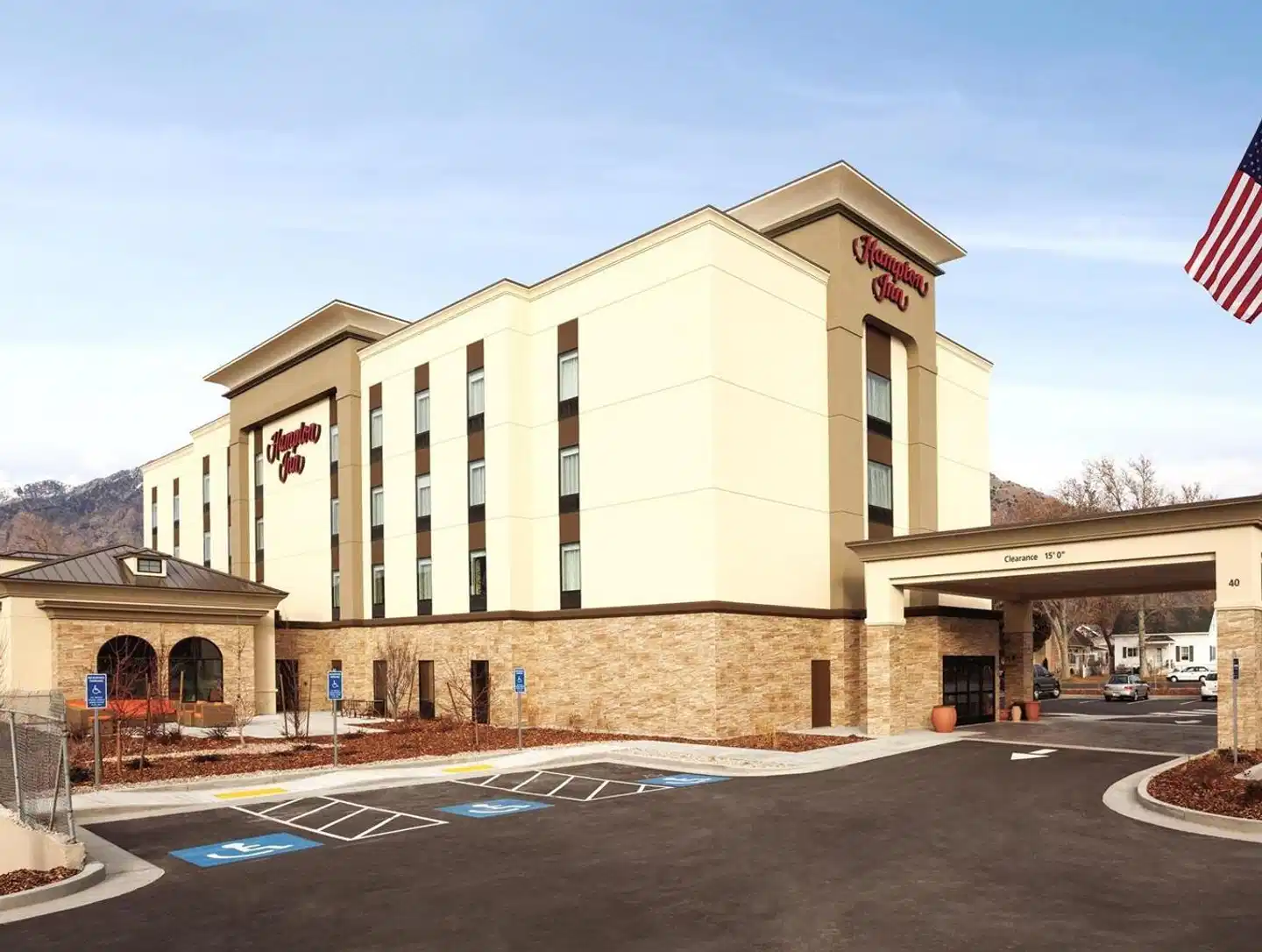 Hampton Inn Brigham City Aussenansicht