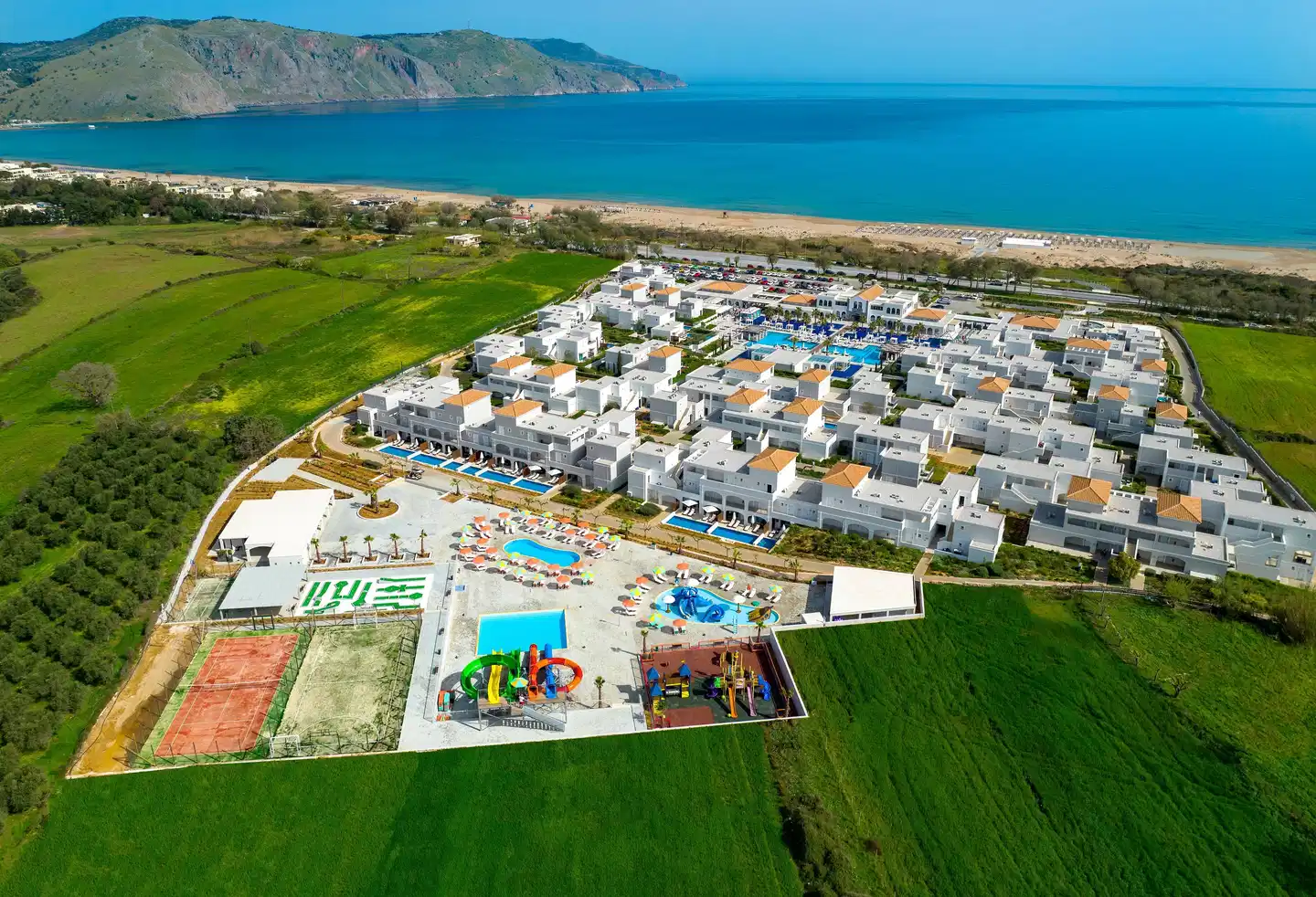 Anemos Luxury Grand Resort AERIAL