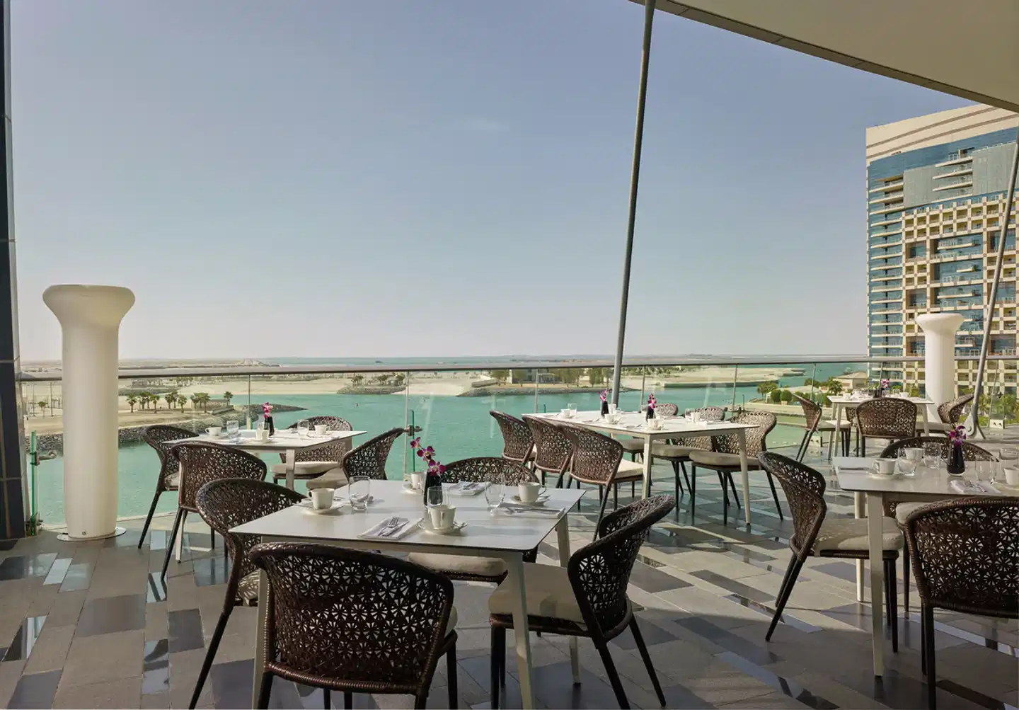 Grand Hyatt Abu Dhabi Hotel& Residences Emirates Pearl TERRACE