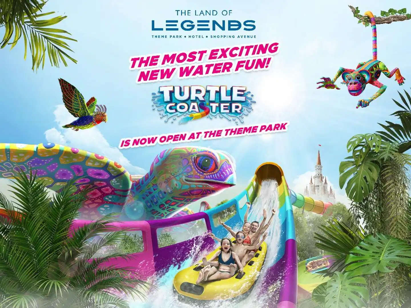 The Land of Legends Kingdom Hotel Landkarte