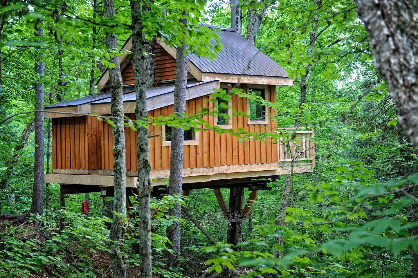 Les Refuges Perchés Mont-Tremblant Garten