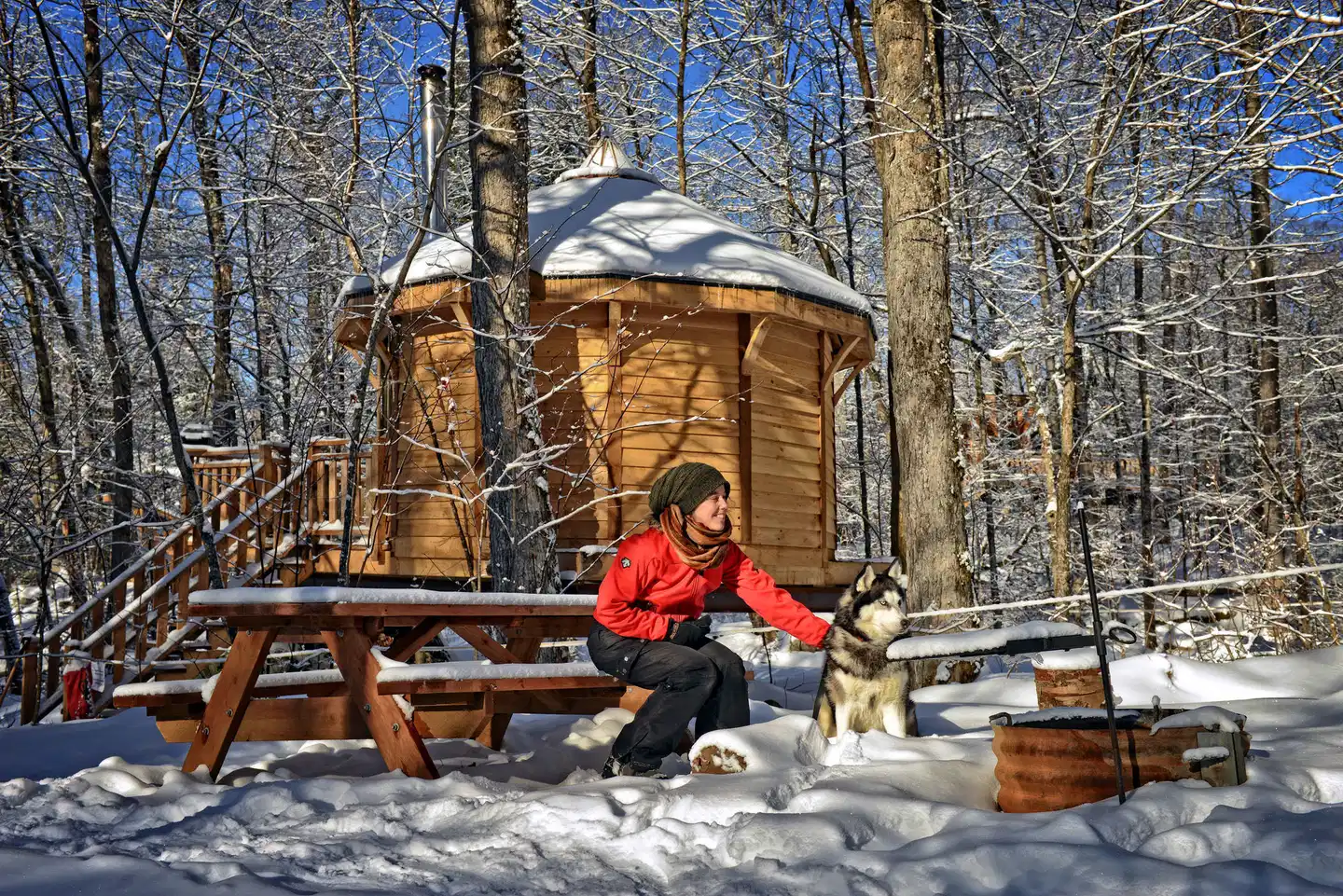 Les Refuges Perchés Mont-Tremblant Lobby