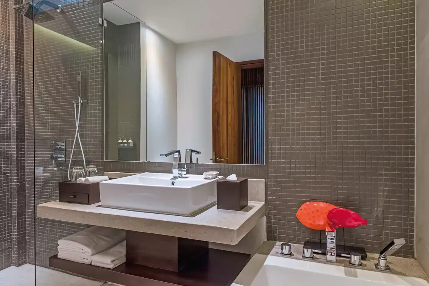 The Aviary Hotel Badezimmer