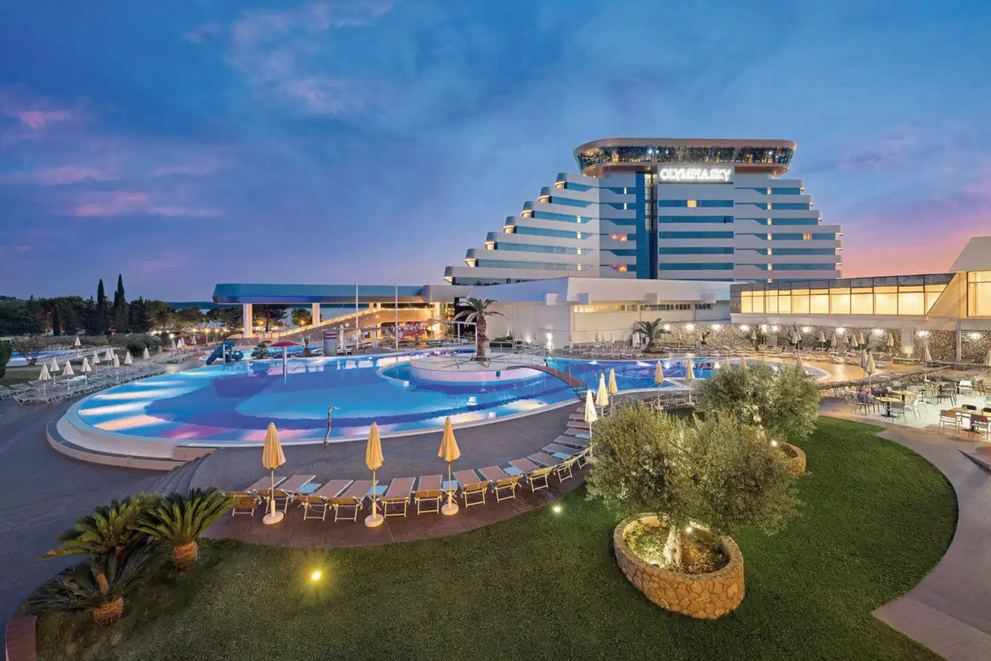 Olympia Sky Aussenansicht