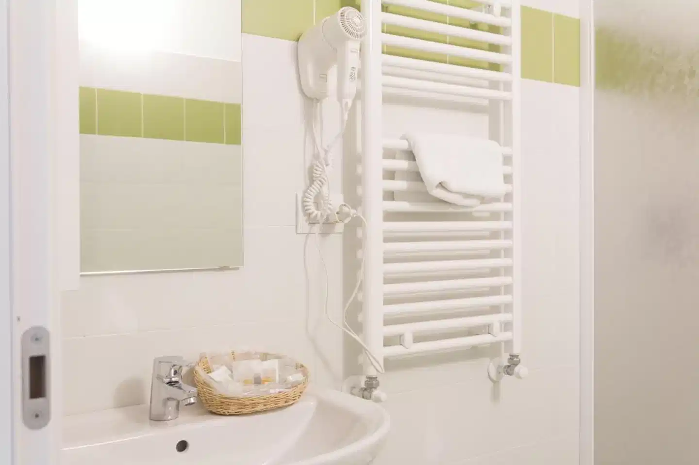 Hotel Campus Sanpaolo Badezimmer