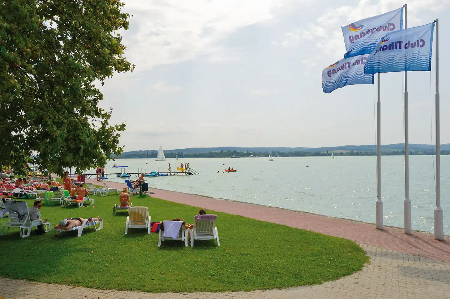 Club Tihany Bungalók Sport und Entertainment