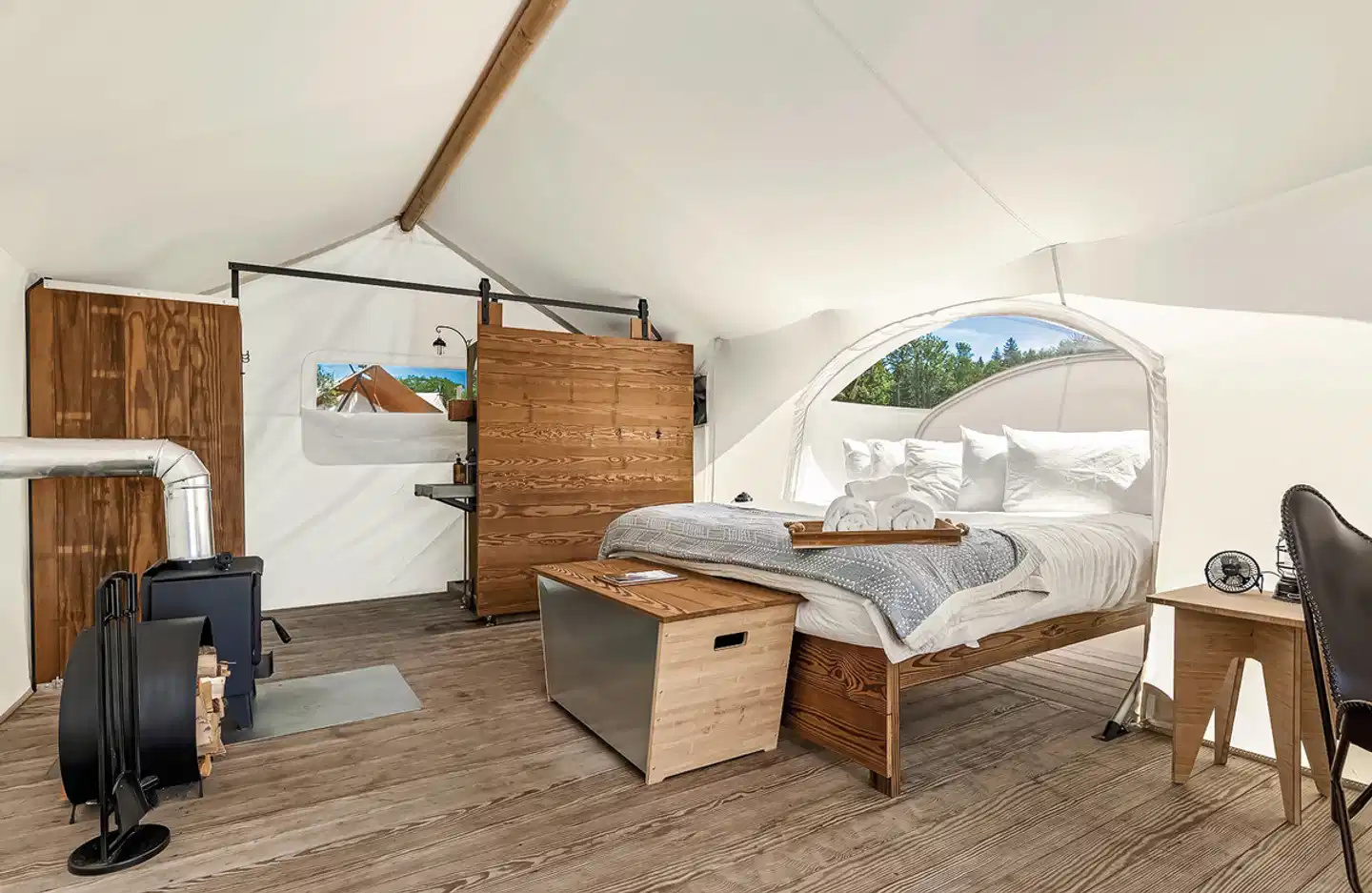 Under Canvas Acadia Wellness