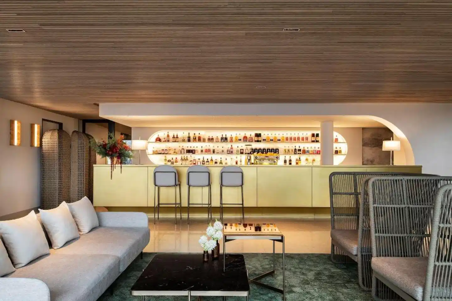 Melbourne Marriott Hotel Docklands Lobby