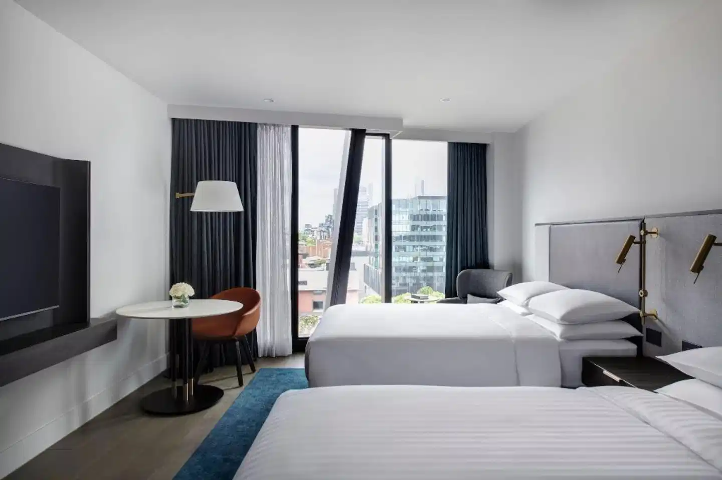 Melbourne Marriott Hotel Docklands Wohnbeispiel