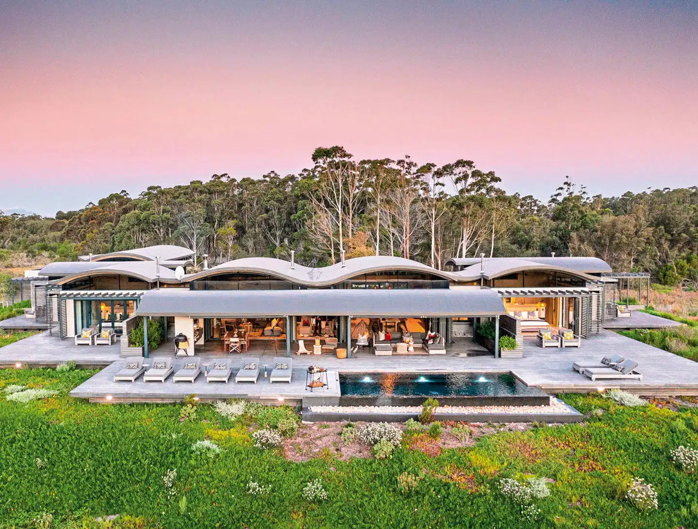 Perivoli Lagoon House Garten