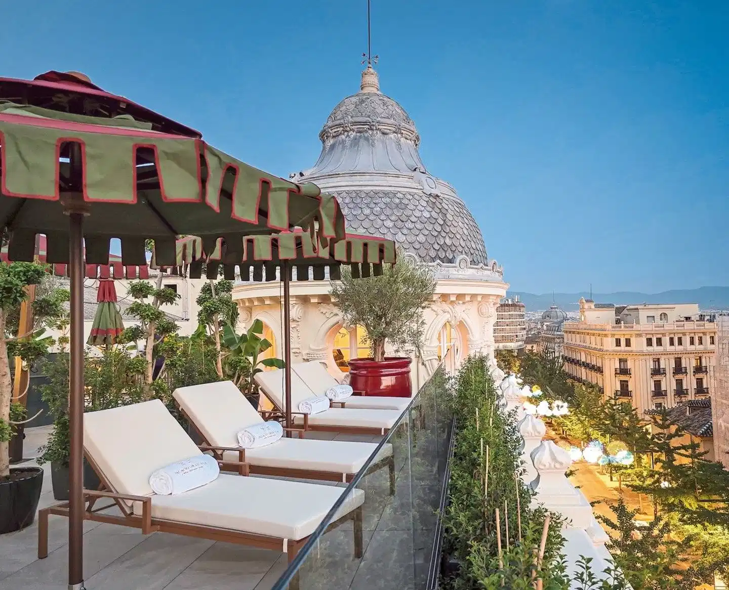 Palacio Gran Via, a Royal Hideaway Hotel Terrasse