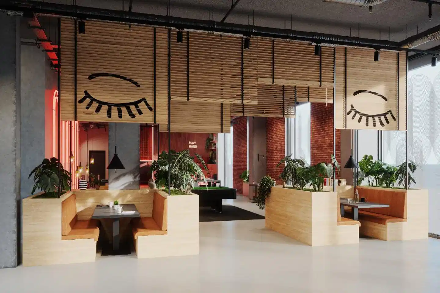 The Social Hub Barcelona Poblenou Lobby