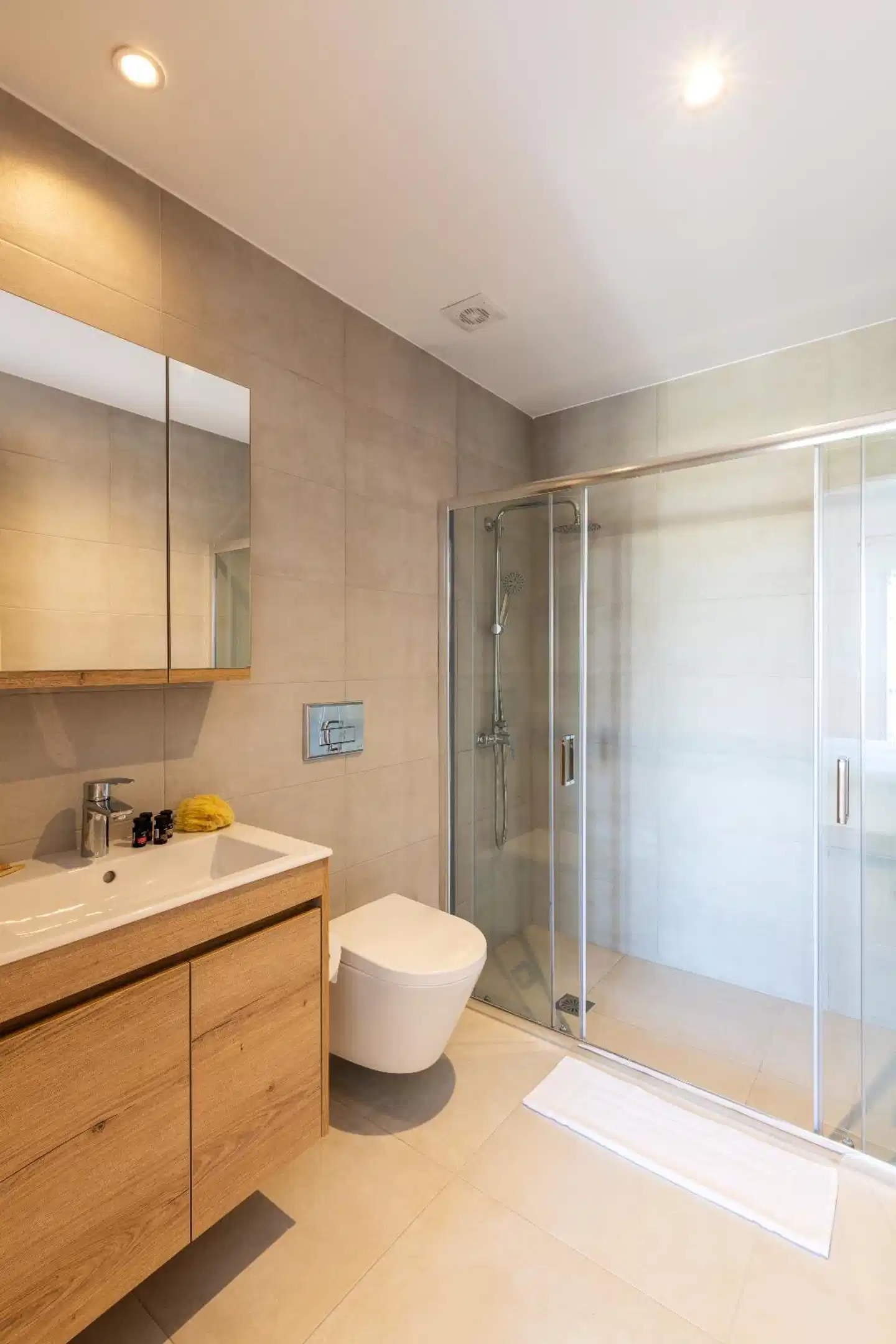 Mykonaki Hotel Badezimmer