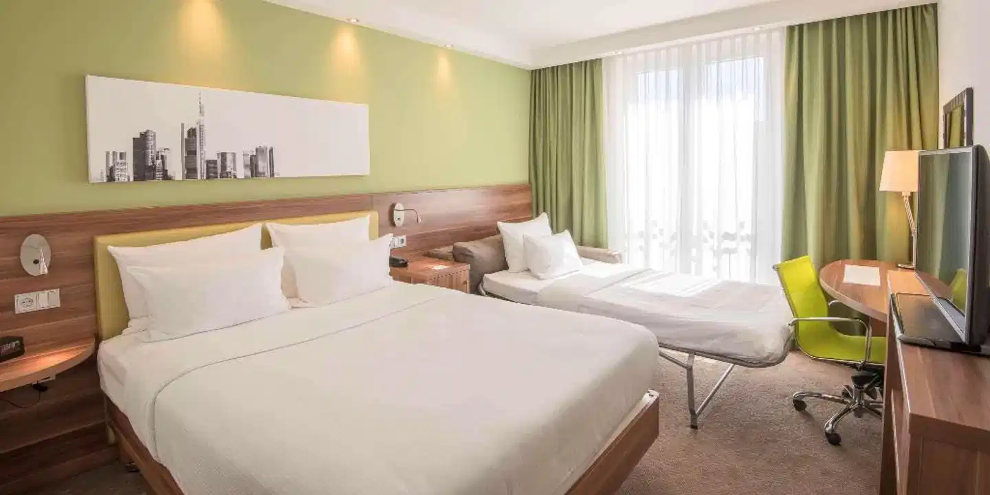 Hampton by Hilton Frankfurt City Centre Messe Wohnbeispiel