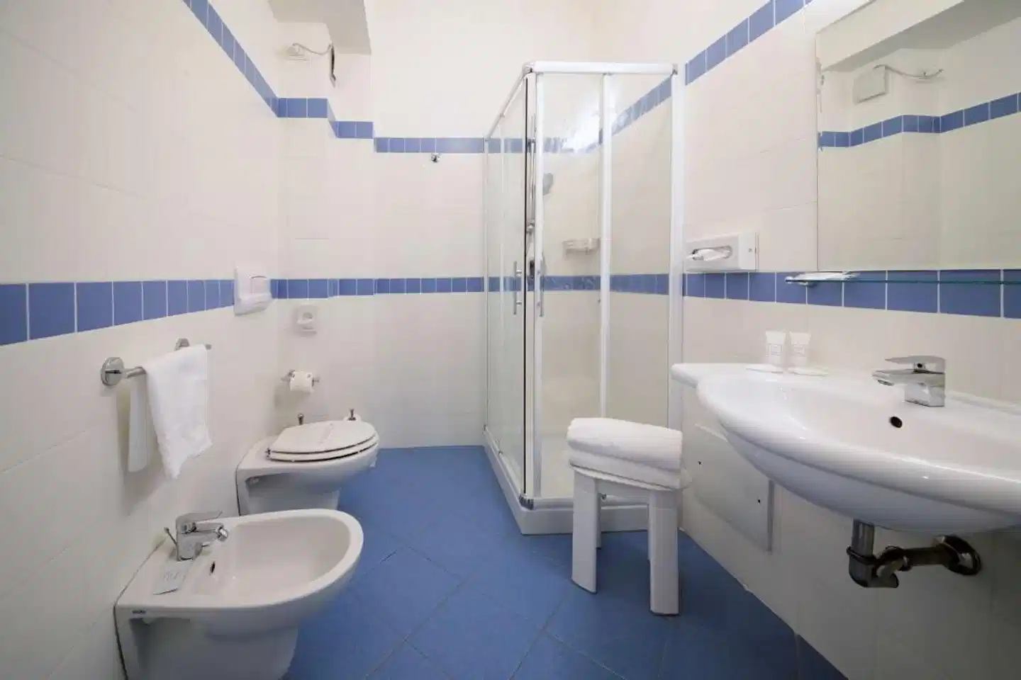 Best Western Hotel Cristallo Badezimmer