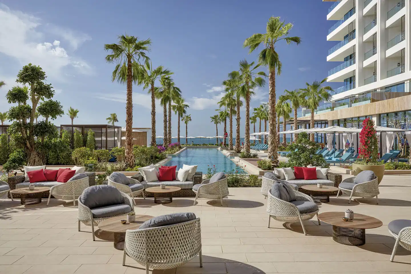 Mandarin Oriental Jumeirah, Dubai Terrasse