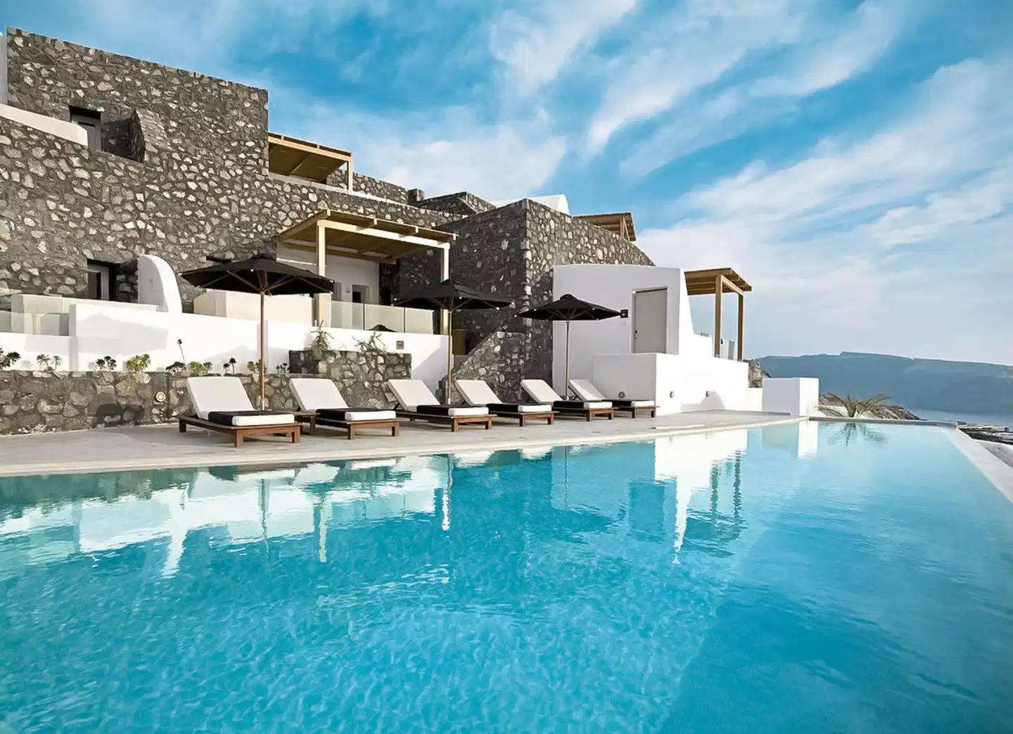Santo Pure Oia Suites & Villas Pool