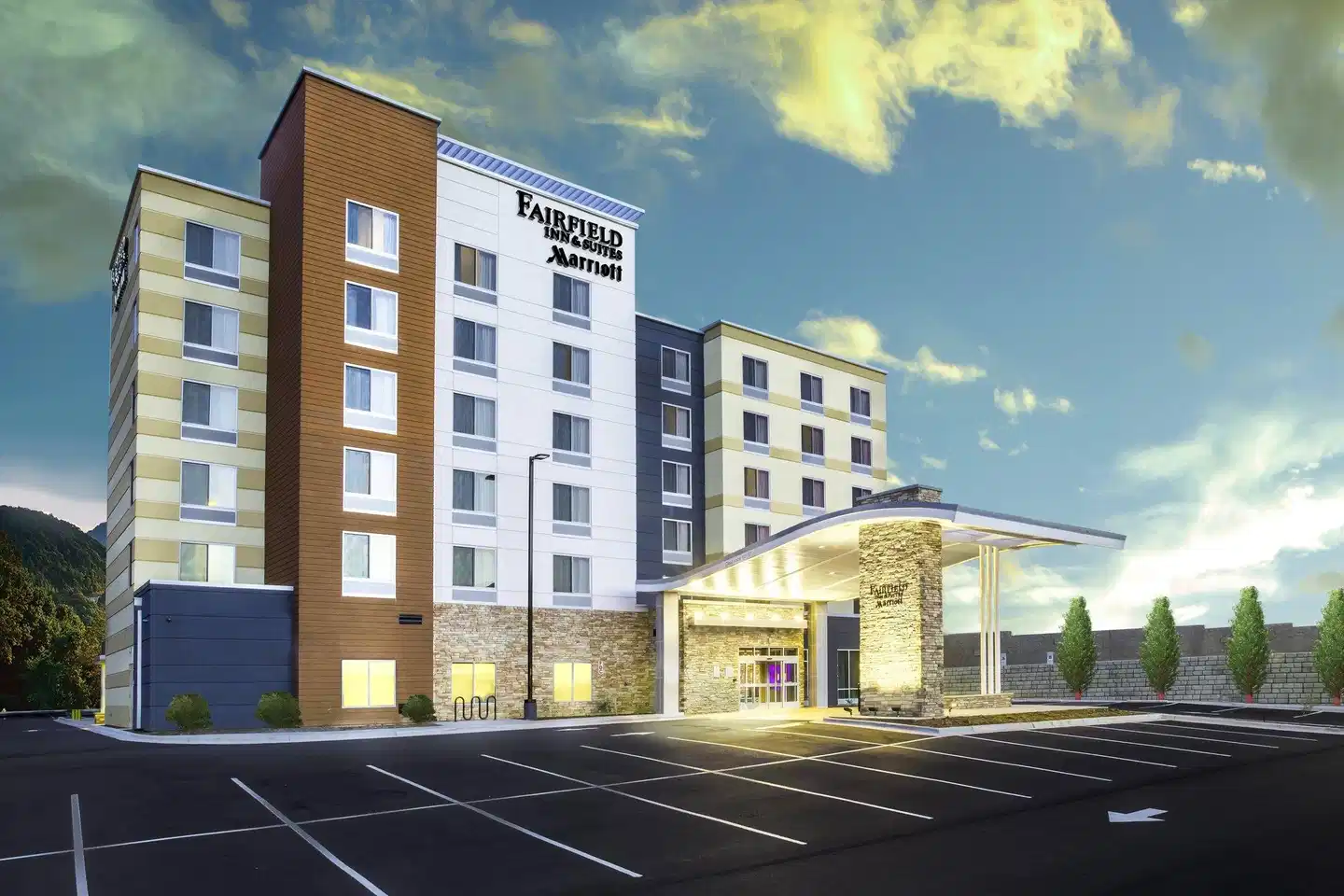 Fairfield Inn & Suites by Marriott Asheville Tunnel Road Aussenansicht