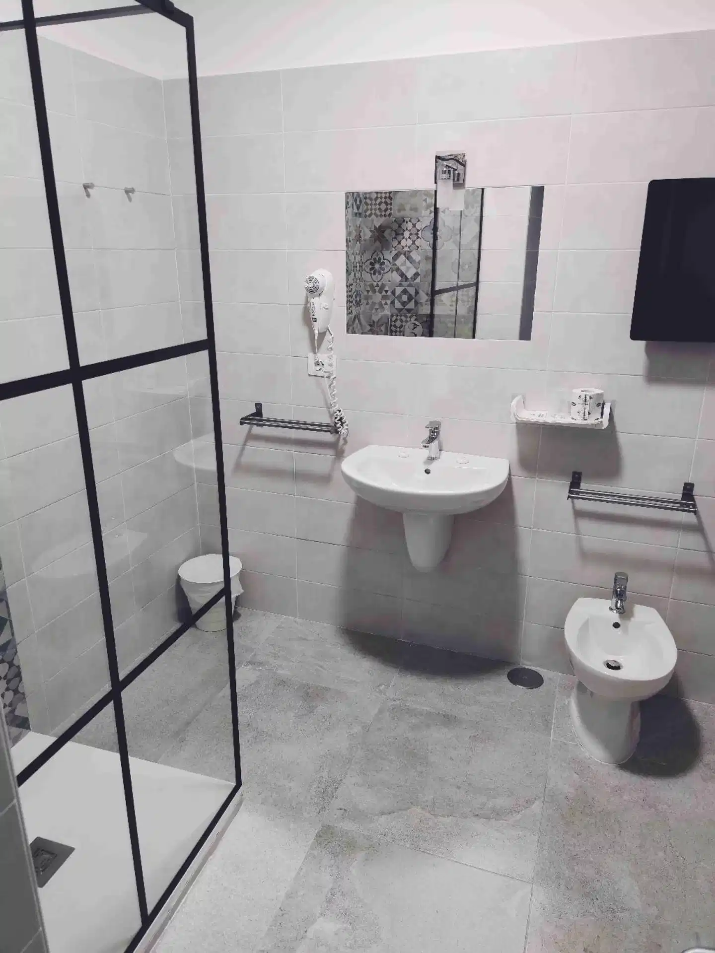 B&B I Borbone Badezimmer