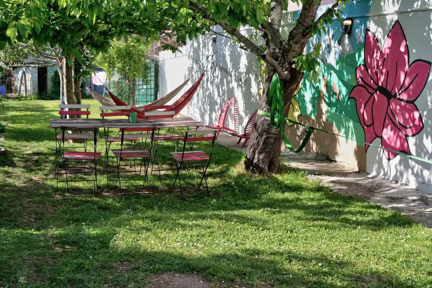 Meiga BackPackers Garten